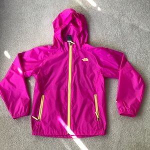 Girls windbreaker North Face jacket